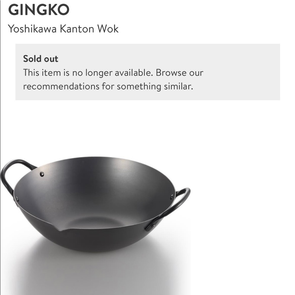 Ginkgo Yoshikawa Kanton Wok